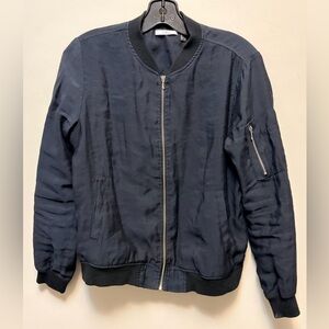 DEX Black Lightweight Model Bomber Jacket
